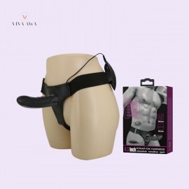 7.3Inch 18.5CM Hollow Strap On Dildo Flexible Vibrating Belt Dildo High Quality Silicone Sex Toy Online India 7.3Inch 18.5CM Hollow Strap On Dildo Flexible Vibrating Belt Dildo High Quality Silicone Sex Toy Online India